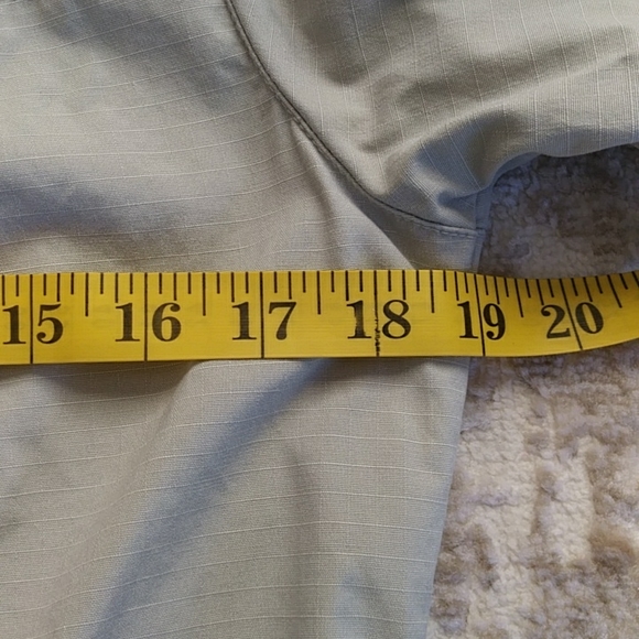 Columbia Sportswear Co. Snap Closure Jacket M Green Tan - Picture 15 of 16